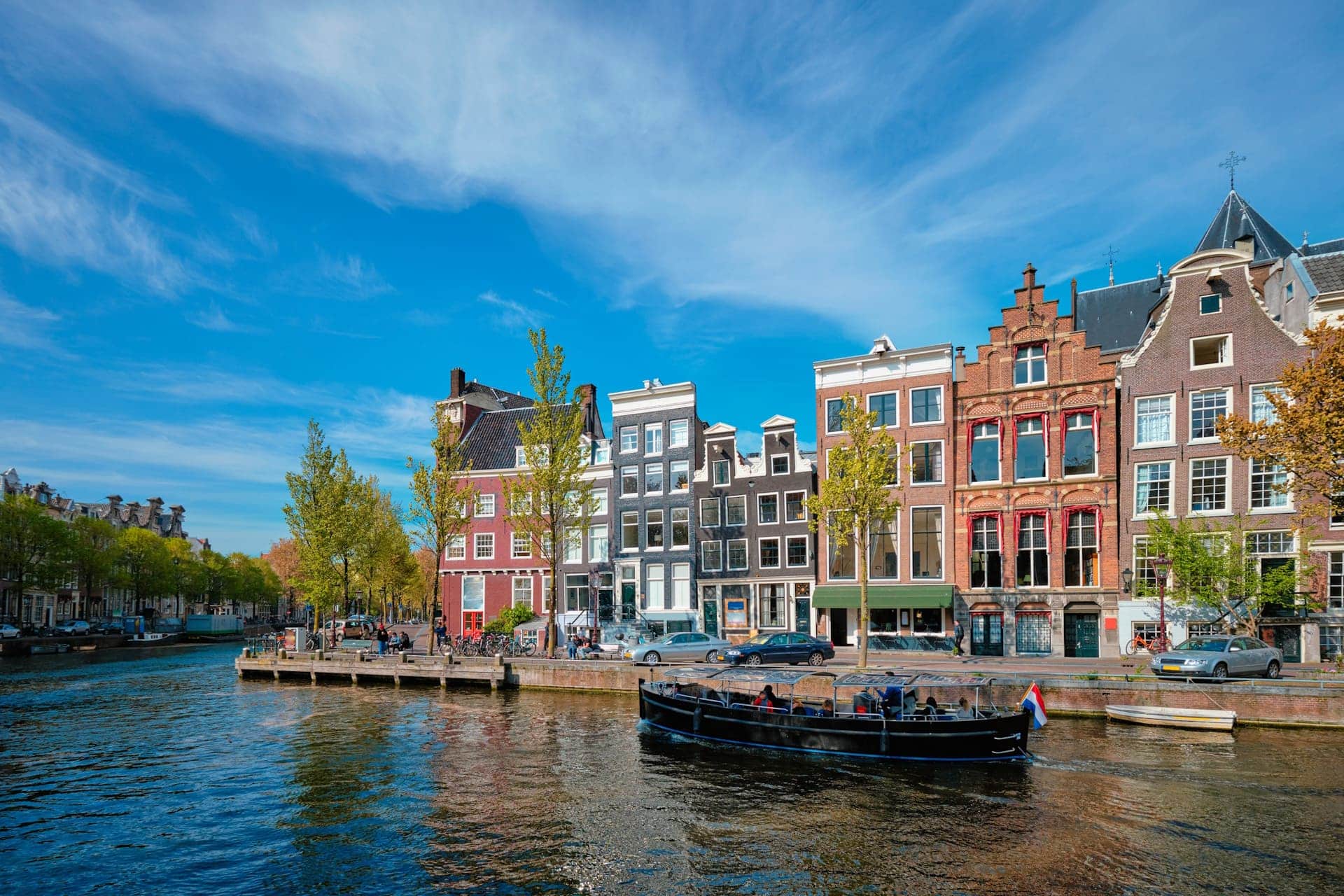 Widok Amsterdamu